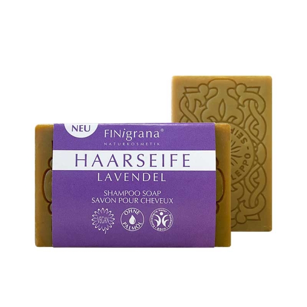 Hair Soap with Essential Lavender Oil